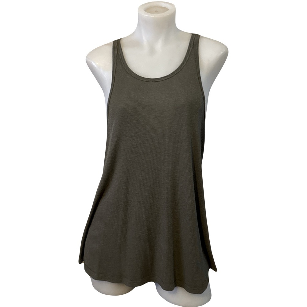 Free People Olive GreenTank Top L